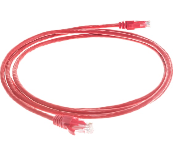Коммутационный шнур NIKOMAX U/UTP 4 пары, красный, 2м NMC-PC4UD55B-020-RD
