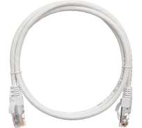 Коммутационный шнур NIKOMAX U/UTP 4 пары, белый, 2м NMC-PC4UD55B-020-C-WT