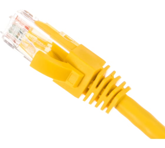 Коммутационный шнур NIKOMAX U/UTP 4 пары, желтый, 1м NMC-PC4UD55B-010-YL