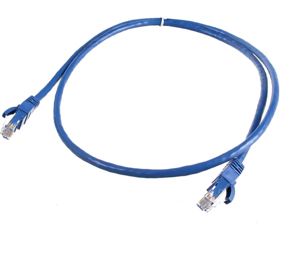 Коммутационный шнур NIKOMAX U/UTP 4 пары, синий, 1м NMC-PC4UD55B-010-BL
