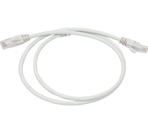 Коммутационный шнур NIKOMAX U/UTP 4 пары, белый, 1м NMC-PC4UD55B-010-WT