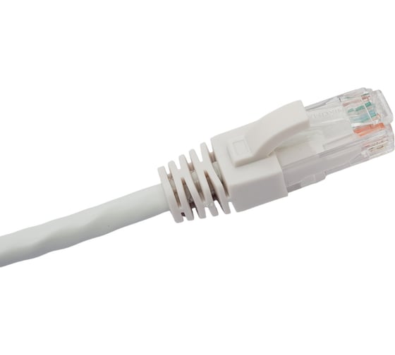 Коммутационный шнур NIKOMAX U/UTP 4 пары, белый, 1м NMC-PC4UD55B-010-WT