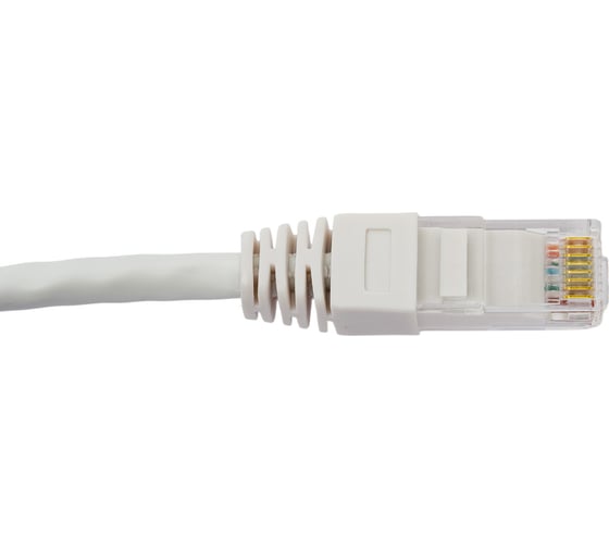 Коммутационный шнур NIKOMAX U/UTP 4 пары, белый, 1м NMC-PC4UD55B-010-WT
