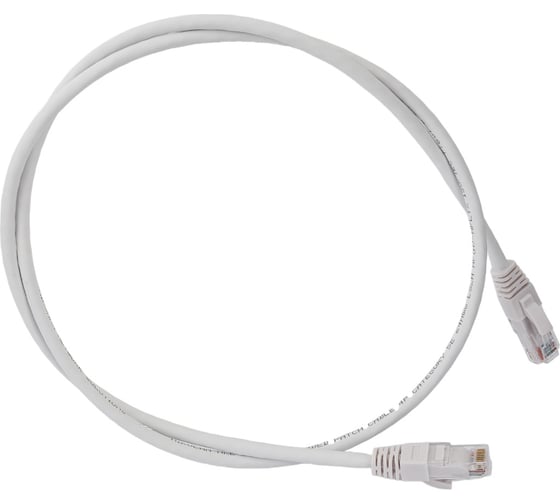 Коммутационный шнур NIKOMAX U/UTP 4 пары, белый, 1м NMC-PC4UD55B-010-C-WT