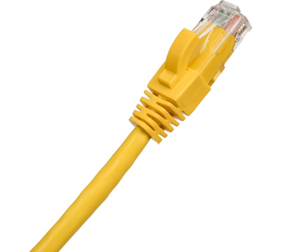 Коммутационный шнур NIKOMAX U/UTP 4 пары, желтый, 0,5м NMC-PC4UD55B-005-YL