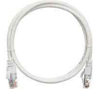 Коммутационный шнур NIKOMAX U/UTP 4 пары, белый, 0,5м NMC-PC4UD55B-005-WT