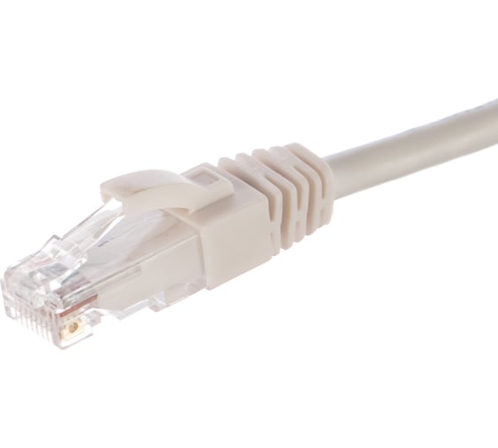 Коммутационный шнур NIKOMAX U/UTP 4 пары, белый, 0,5м NMC-PC4UD55B-005-WT
