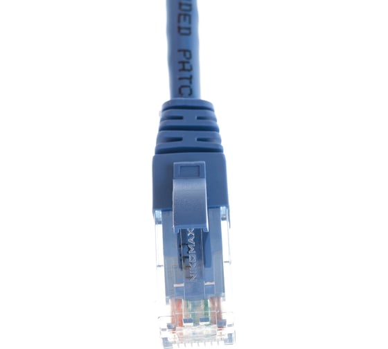 Коммутационный шнур NIKOMAX U/UTP 4 пары, синий, 0,3м NMC-PC4UD55B-003-BL