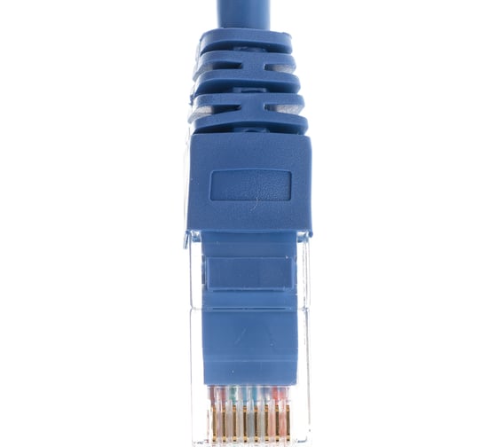 Коммутационный шнур NIKOMAX U/UTP 4 пары, синий, 0,3м NMC-PC4UD55B-003-BL