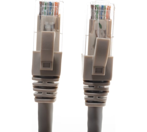 Коммутационный шнур NIKOMAX U/UTP 4 пары, серый, 3м NMC-PC4UE55B-030-GY