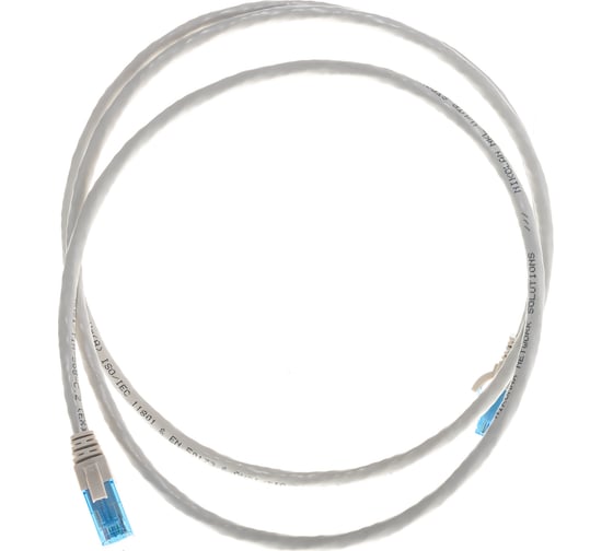 Коммутационный шнур NIKOMAX U/UTP 4 пары, серый, 1,5м NMC-PC4UE55B-015-GY
