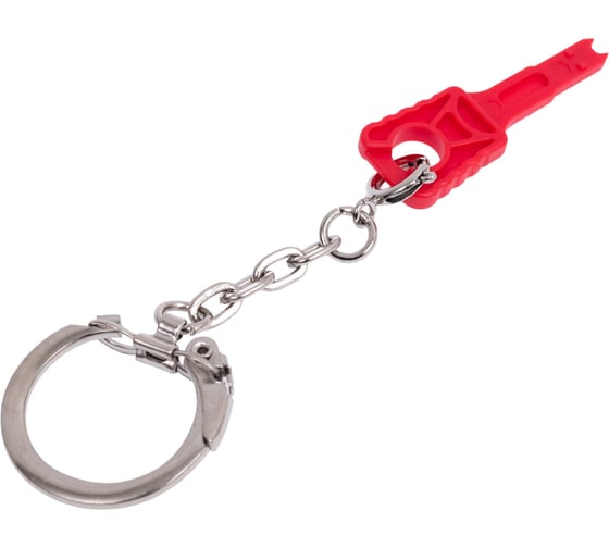 Ключ для коммутационных шнуров с замком, красный NIKOMAX NMC-RJ-KEY-RD