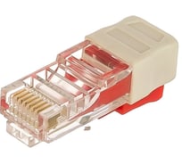 Заглушка с замком для портов RJ45 NIKOMAX NMC-RJ-LOCK-RD