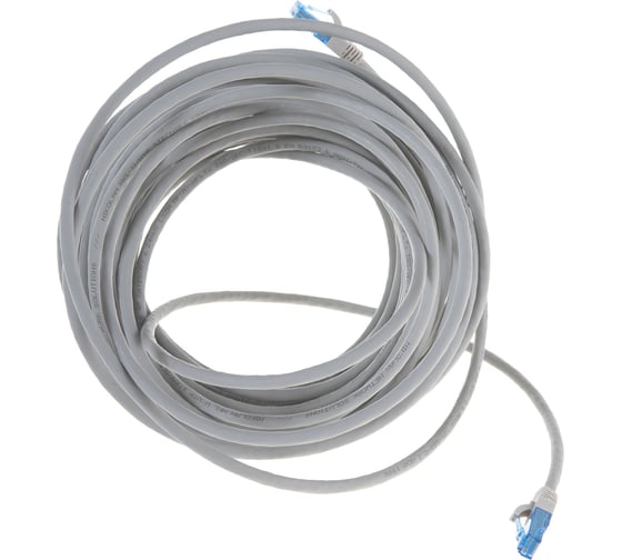 Коммутационный шнур NIKOMAX U/UTP 4 пары, серый, 15м NMC-PC4UE55B-150-C-GY