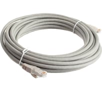 Коммутационный шнур NIKOMAX U/UTP 4 пары, серый, 7,5м NMC-PC4UE55B-075-C-GY