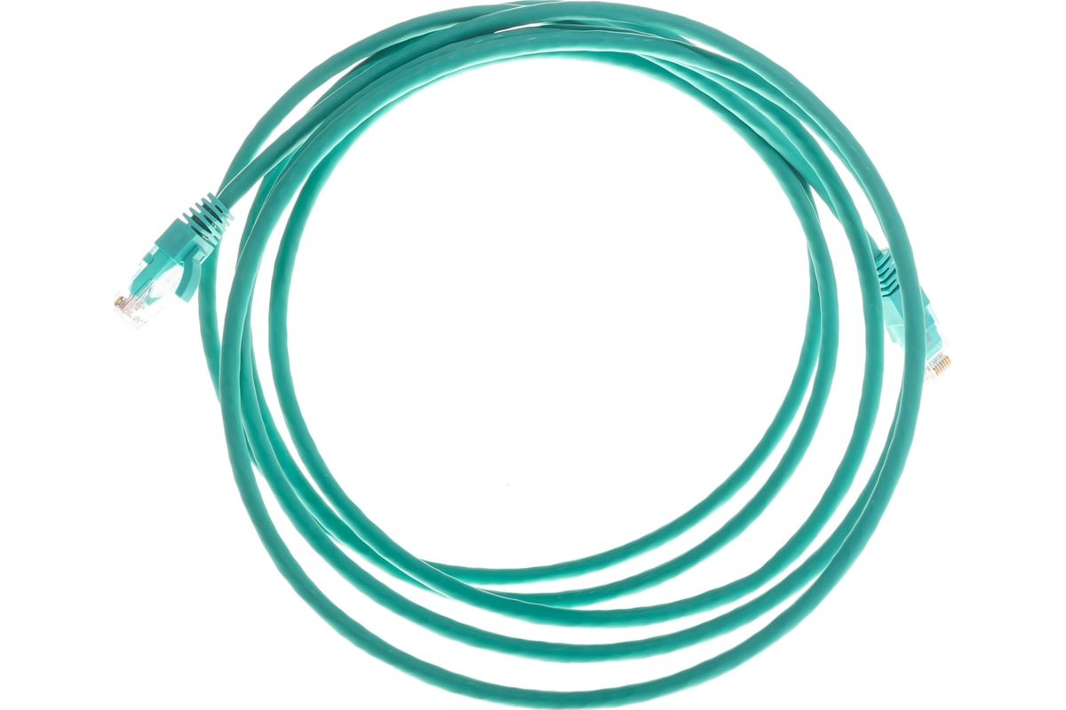 Коммутационный шнур NIKOMAX U/UTP 4 пары, зеленый, 3м NMC-PC4UD55B-030 ...