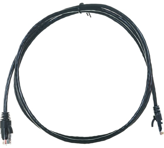 Коммутационный шнур NIKOMAX U/UTP 4 пары, черный, 1,5м NMC-PC4UD55B-015-BK