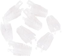 Защитный прозрачный колпачок для коннекторов RJ45 NIKOMAX 100шт NMC-RJBOOT65B-TR-100