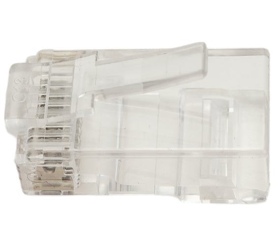 Коннектор NIKOMAX RJ45/8P8C под витую пару, круглый ввод, 100шт NMC-RJ88RZ50UD2-100