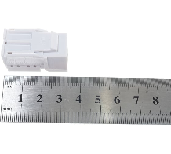 Модуль-вставка типа Keystone NIKOMAX неэкранированный, белый NMC-KJUD2-FT-WT