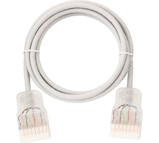 Коммутационный шнур NIKOMAX U/UTP 4 пары, серый, 1м NMC-PC4UD00D-010-GY 1