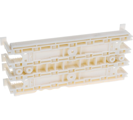 Настенный блок 110 типа NIKOMAX 100 пар, без ног, белый NMC-CB110-100NL