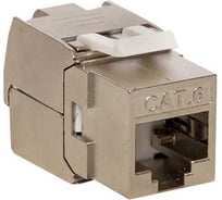 Модуль Keystone EKF TERACOM CS Cat.6 экранированный STP 110 IDC 180 градусов самозажимной (Toolless) TRCS-KSTN-T180D-6STP