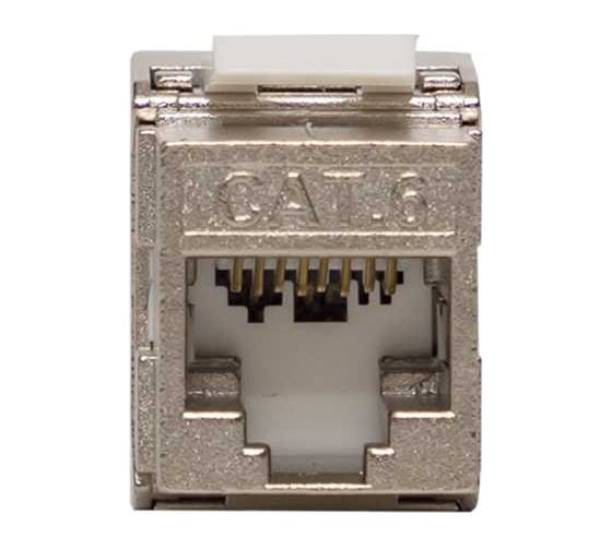 Модуль Keystone EKF TERACOM CS Cat.6 экранированный STP 110 IDC 180 градусов самозажимной (Toolless) TRCS-KSTN-T180D-6STP