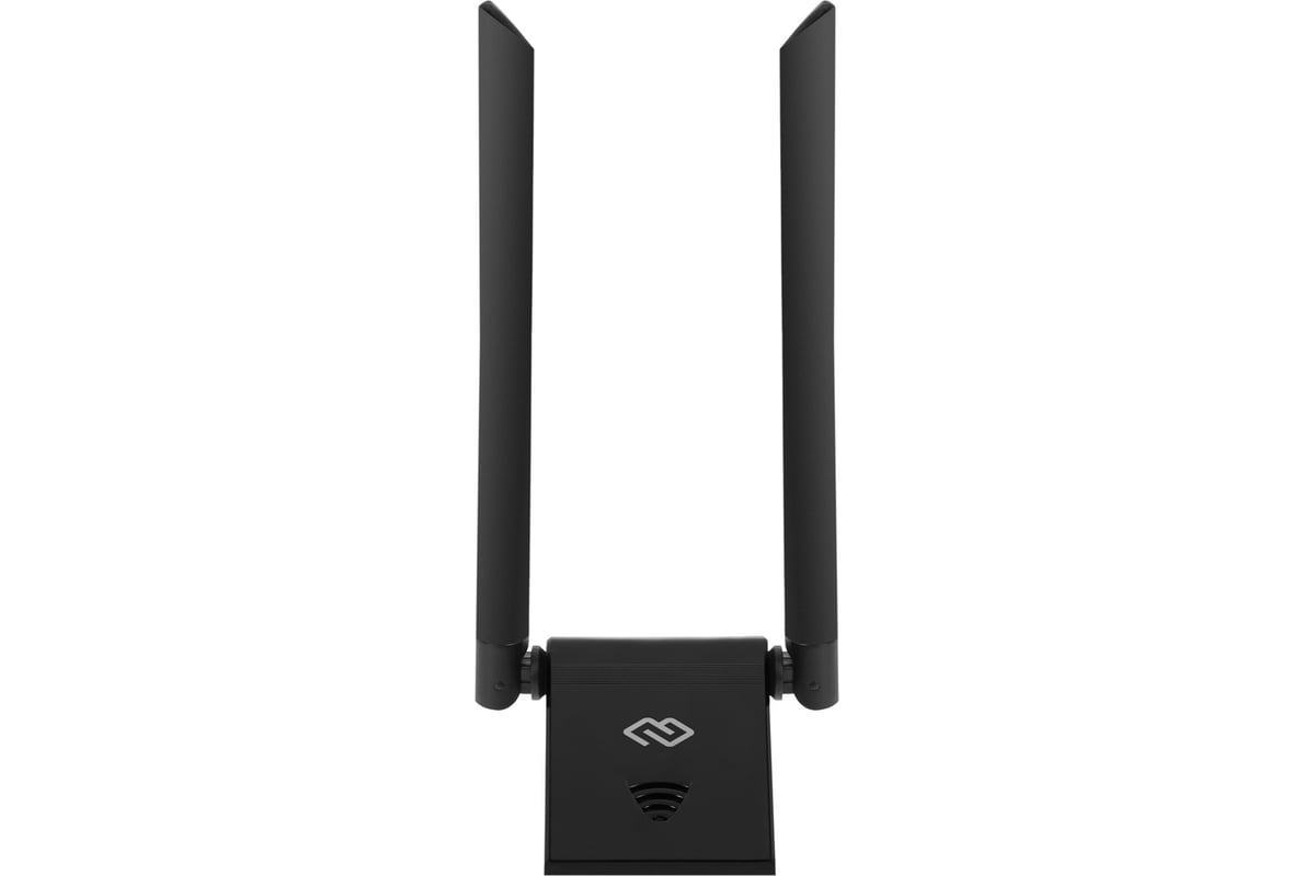 Сетевой адаптер DIGMA Wi-Fi DWA-AC13002E AC1300 USB 3.0 (ант.внеш.несъем.)  2ант. (упак.:1шт) 1725818 - выгодная цена, отзывы, характеристики, фото -  купить в Москве и РФ