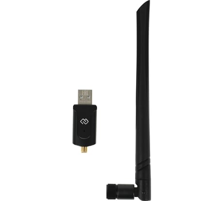 Сетевой адаптер DIGMA Wi-Fi DWA-AC1300E AC1300 USB 3.0 (ант.внеш.съем) 1ант. (упак.:1шт) 1725813