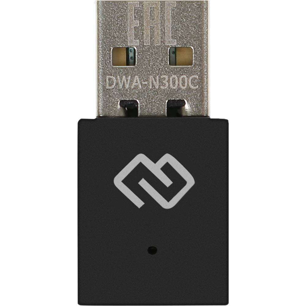 Сетевой адаптер DIGMA Wi-Fi DWA-N300C N300 USB 2.0 (ант.внутр.) 1ант ...