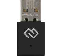 Сетевой адаптер DIGMA Wi-Fi DWA-N300C N300 USB 2.0 (ант.внутр.) 1ант. (упак.:1шт) 1725703