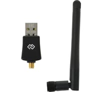 Сетевой адаптер DIGMA Wi-Fi DWA-N300E N300 USB 2.0 (ант.внеш.съем) 1ант. (упак.:1шт) 1725711