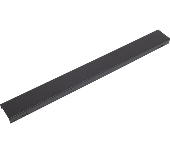 Панель-органайзер кабеля 5Bites гребенка / крышка / 1u / 19" / black CM-104B