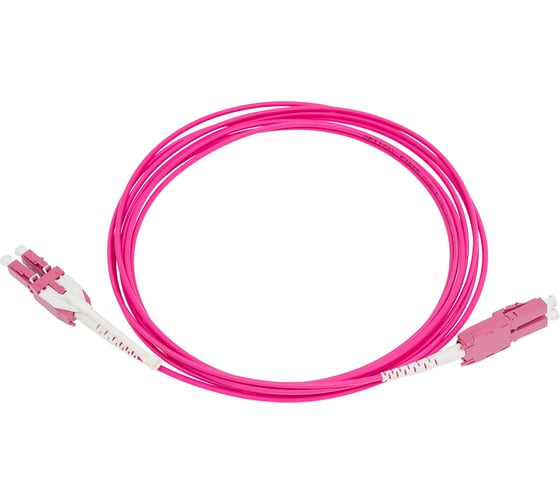 Оптический дуплексный патч-корд TopLan LC-LC для панелей высокой плотн. 3м TOP-2LC-2LC/OM4H-3.0