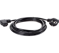 Кабель питания AOpen/Qust c13 компьютер угловой провод - розетка 220v угловая евровилка 3m ACE021R-3M
