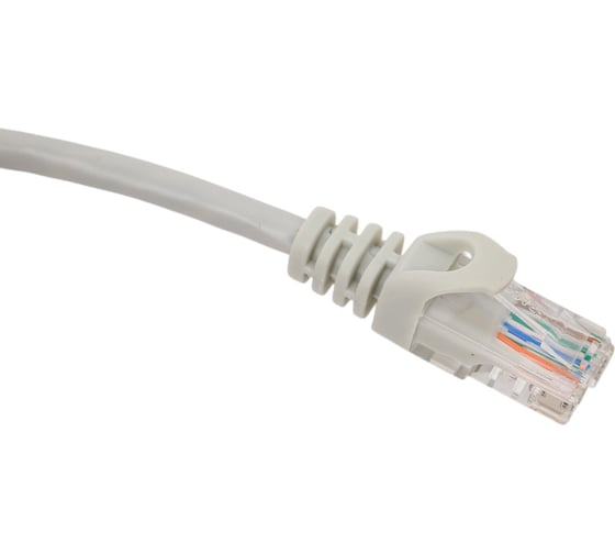 Неэкранированный патч-корд EKF TERACOM PRO Cat.5E UTP оболочка PVC серый (0,5м) TRP-5EUTP-PVC-05M-GY