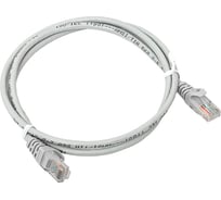 Неэкранированный патч-корд EKF TERACOM PRO Cat.5E UTP оболочка PVC серый (1,0м) TRP-5EUTP-PVC-1M-GY