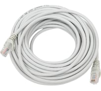 Неэкранированный патч-корд EKF TERACOM PRO Cat.5E UTP оболочка PVC серый (10,0м) TRP-5EUTP-PVC-10M-GY