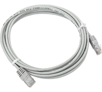 Неэкранированный патч-корд EKF TERACOM PRO Cat.5E UTP оболочка PVC серый (3,0м) TRP-5EUTP-PVC-3M-GY