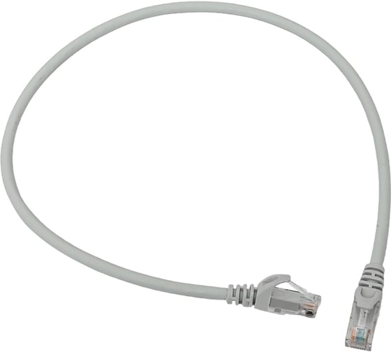 Неэкранированный патч-корд EKF TERACOM PRO Cat.6 UTP оболочка LSZH серый (0,5м) TRP-6UTP-LSH-05M-GY