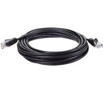 Литой патч-корд AOpen/Qust utp кат.5е 5m черный anp511-5m-bk ANP511_5M_BK