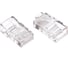 Универсальная вилка Cablexpert RJ-45 8P8C кат.5e, контакты 6 микрон 100 шт. PLUG3UP6/5 1