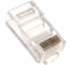 Универсальная вилка Cablexpert RJ-45 8P8C кат.5e, контакты 6 микрон 100 шт. PLUG3UP6/5 3