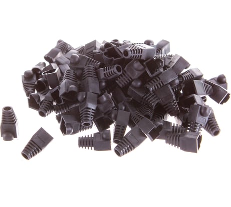 Колпачок Cablexpert RJ-45 BT5BK изолирующий чёрный 100 шт. BT5BK/5