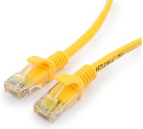 Многожильный медный патч-корд Cablexpert UTP кат.5e, 15м, литой, жёлтый PP10-15M/Y