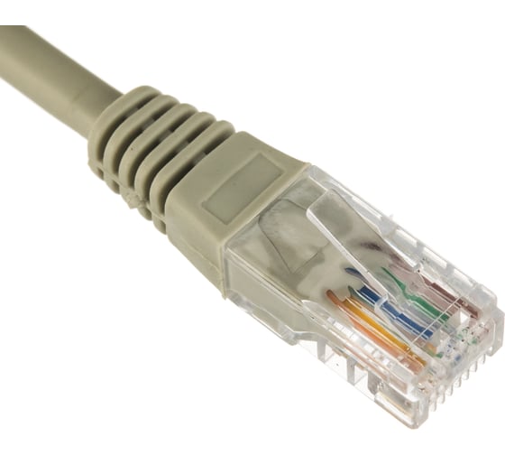 Многожильный медный патч-корд Cablexpert UTP кат.5e, 20м, литой, серый PP10-20M