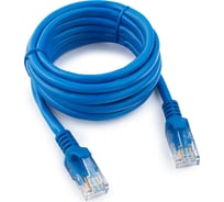 Многожильный медный патч-корд Cablexpert UTP кат.5e, 2м, литой, синий PP10-2M/B