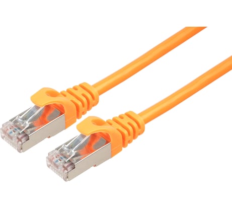 Многожильный патч-корд Cablexpert FTP кат. 5e, 2м, литой, оранжевый PP22-2M/O
