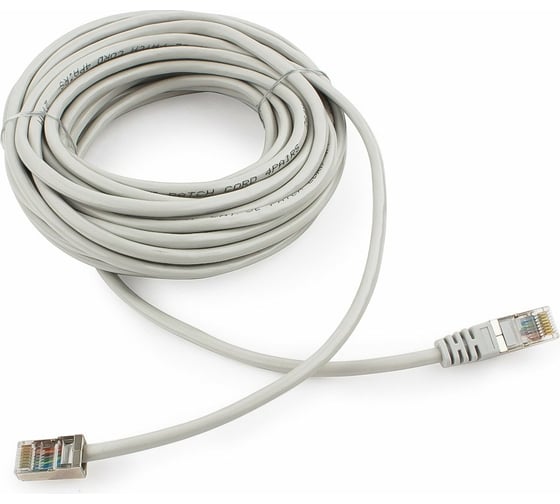 Многожильный патч-корд Cablexpert FTP кат.5e, 7.5м, литой, серый PP22-7.5M